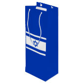 イスラエル国旗 ワインギフトバッグ (裏面アングル)