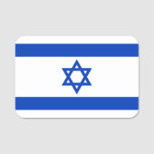 イスラエル国旗 名札 (正面)