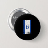イスラエル国旗 愛国主義 シオニズム ユダヤ人の誇り 缶バッジ (正面&裏面)