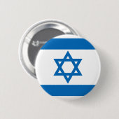 イスラエル国旗 缶バッジ (正面&裏面)
