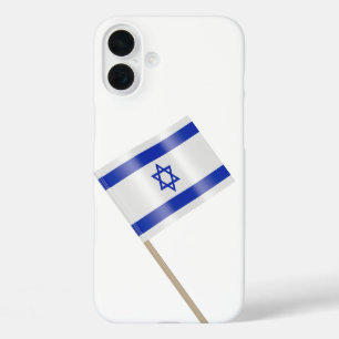 イスラエル国旗 iPhone 16 PLUSケース