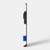 イスラエル国旗 iPhoneケース (左側面)