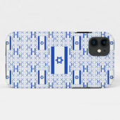 イスラエル国旗 – Star of David - in Layers Case-Mate iPhoneケース (裏面(横))