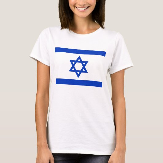 イスラエル国軍愛国者国旗 Tシャツ (正面)