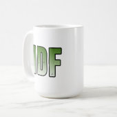イスラエル国防軍 コーヒーマグカップ (正面左)