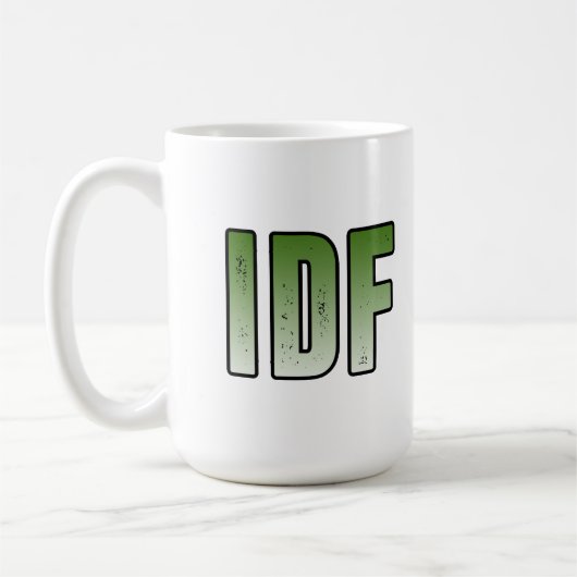 イスラエル国防軍 コーヒーマグカップ (左)