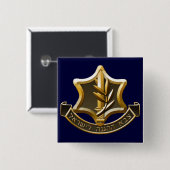 イスラエル国防軍 缶バッジ (正面&裏面)