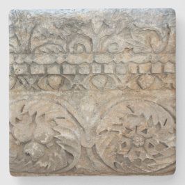 イスラエル広場コースターの石の質感 ストーンコースター