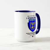 イスラエル強い – Am Yisrael Chai マグカップ (正面右)