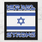 イスラエル強 ワインラベル (シングルラベル)