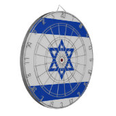 イスラエル旗 ダーツボード (正面左)