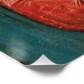 イスラエル正教会のキリスト教アイコンのギデオン判事 ポスター (コーナー)