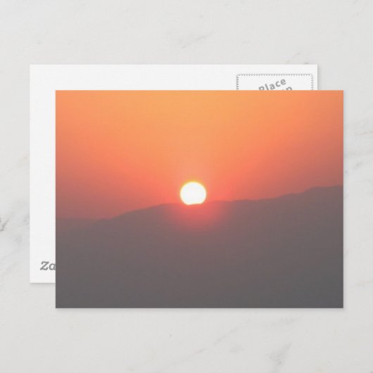 イスラエル正田サンライズハガキ ポストカード (正面/裏面)
