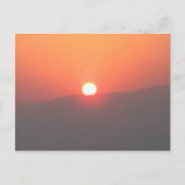 イスラエル正田サンライズハガキ ポストカード (正面)