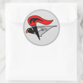 イスラエル空軍飛んでいる飛行隊 – 学校 – 基本 ラウンドシール (バッグ)