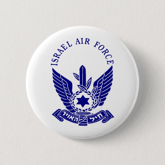 イスラエル空軍&海軍の買い物客 缶バッジ (正面)