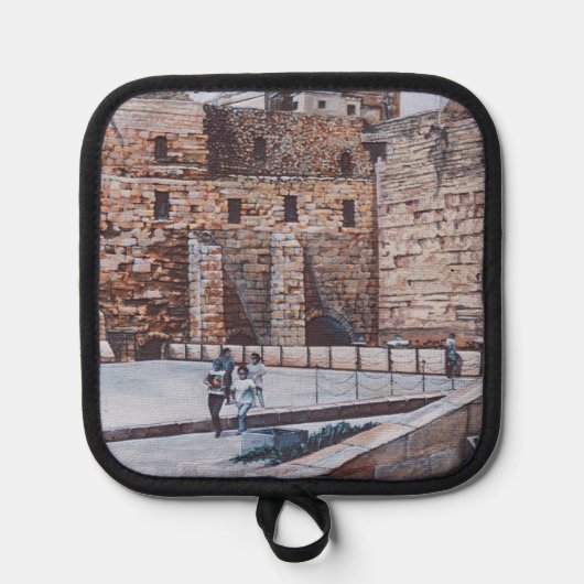 イスラエル第二神殿の子ども 鍋敷き (正面)