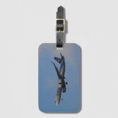 イスラエル航空機ラゲッジタグ ラゲッジタグ (正面縦)