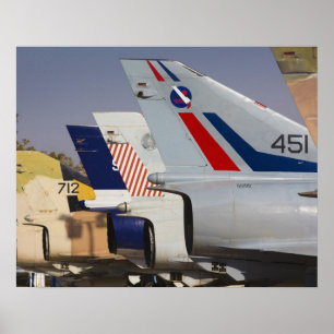 イスラエル製のクフィル戦闘機 ポスター
