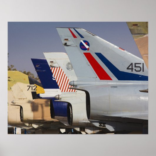 イスラエル製のクフィル戦闘機 ポスター (正面)