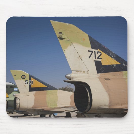 イスラエル製クフィル戦闘機 マウスパッド (正面)