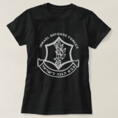 イスラエル軍ギアイスラエル軍IDFイスラエル防衛F Tシャツ (デザイン正面)
