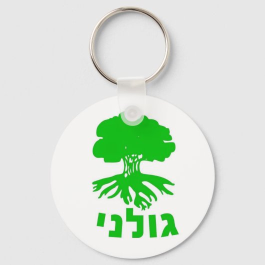 イスラエル陸軍IDFゴラニ歩兵旅団エンブレム キーホルダー (正面)