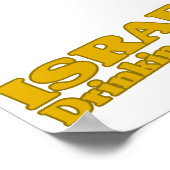 イスラエル飲みチーム ポスター (角)