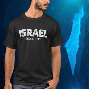 イスラエル1948年以来、イスラエルシンプルプライド Tシャツ