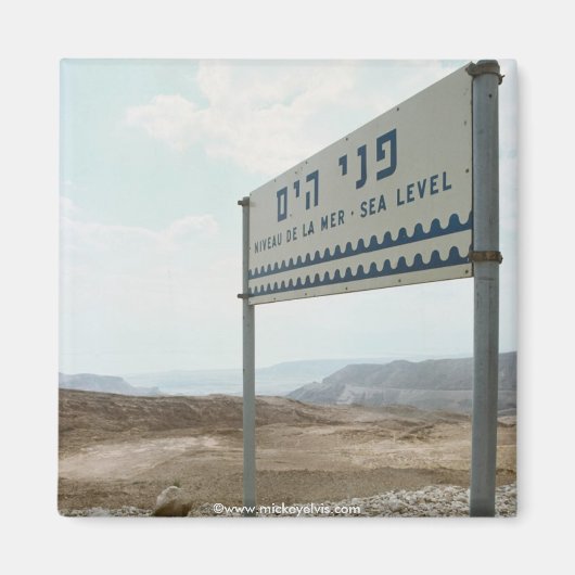 イスラエル24 マグネット (正面)