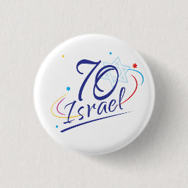 イスラエル70周年独立記念日2018 缶バッジ