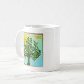 イスラエル・アッシャーの12部族 コーヒーマグカップ (正面左)