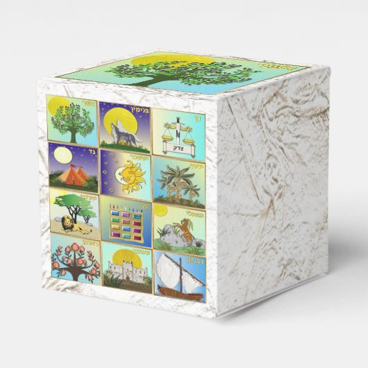 イスラエル・アッシャーの12部族 フェイバーボックス (正面サイド)