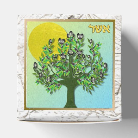 イスラエル・アッシャーの12部族 フェイバーボックス (上部)