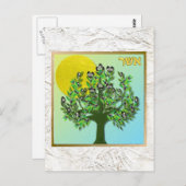 イスラエル・アッシャーの12部族 ポストカード (正面/裏面)