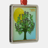 イスラエル・アッシャーの12部族 メタルオーナメント (右)