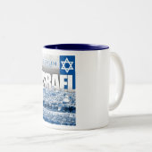イスラエル，エルサレム ツートーンマグカップ (正面右)