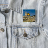 イスラエル、エルサレム、ドーム·オブ·ザ·ロック 缶バッジ (インサイチュ)