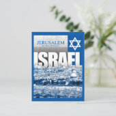 イスラエル，エルサレム ポストカード (スタンド正面)