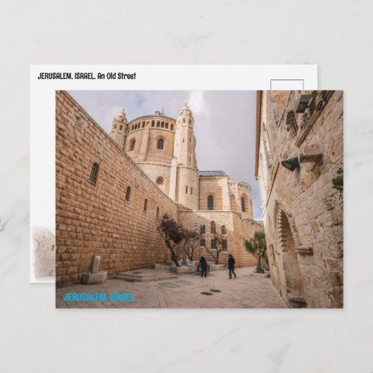 イスラエル,エルサレム ポストカード (正面/裏面)