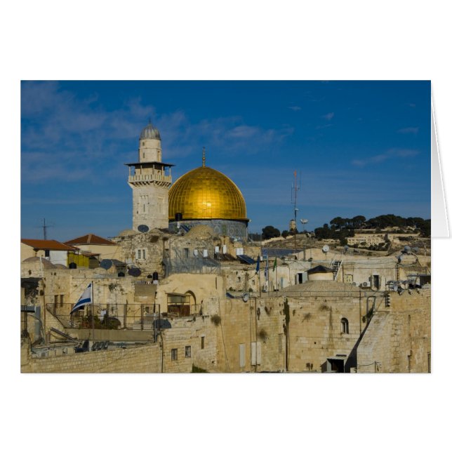 イスラエル, エルサレム, 岩のドーム (正面横)