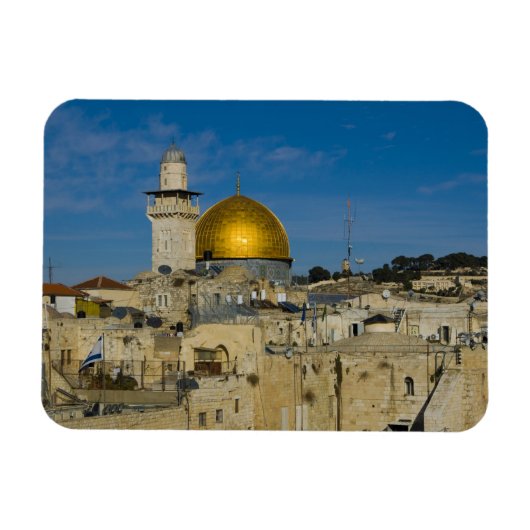 イスラエル、エルサレム、岩のドーム マグネット (横)