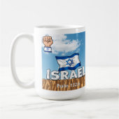 イスラエル コーヒーマグカップ (左)