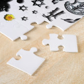 イスラエル ジグソーパズル (側面)