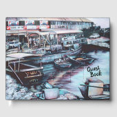 イスラエル、ジャッフェ、ダスクへのサルトリー前奏曲 ゲストブック (正面)