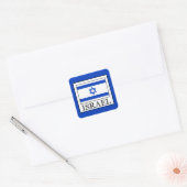 イスラエル スクエアシール (封筒)