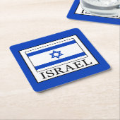 イスラエル スクエアペーパーコースター (アングル)