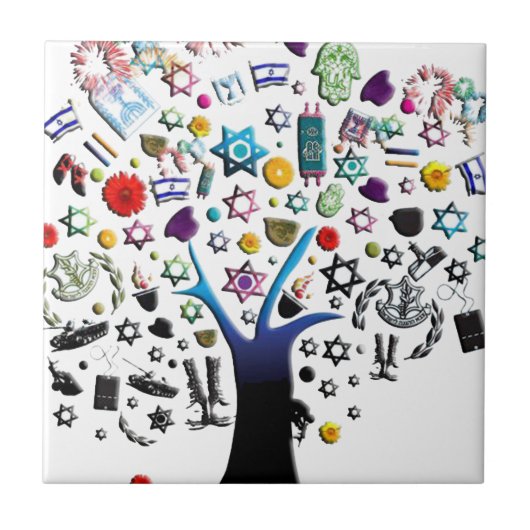 イスラエル タイル (正面)