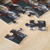 イスラエル、テルアビブ、ジャファ、シーシャ水道管 ジグソーパズル (側面)