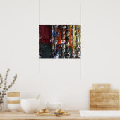 イスラエル、テルアビブ、ジャファ、シーシャ水道管 ポスター (キッチン)